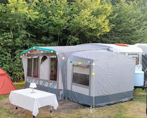 Voortent Constructam Comet 5, Caravans en Kamperen, Caravan accessoires, Gebruikt, Ophalen