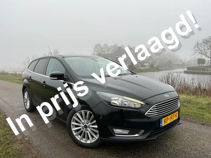 Ford FOCUS Wagon 1.0 126 PK Titanium Navi / Clima / Keyless, Auto's, Ford, Bedrijf, Te koop, Focus, ABS, Airbags, Airconditioning