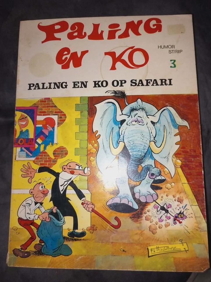 9x Paling en Ko 10 euro weg is weg, Boeken, Stripboeken, Gelezen, Meerdere stripboeken, Ophalen of Verzenden