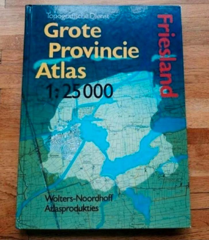 Grote provincie atlas Friesland
Wolters noordhoff atlas, Boeken, Atlassen en Landkaarten, Zo goed als nieuw, Landkaart, Nederland