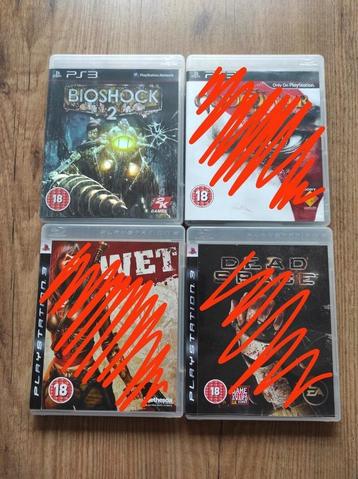 PlayStation PS3 spellen 18+ beschikbaar voor biedingen