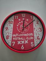 Ajax wandklok, Ophalen of Verzenden, Zo goed als nieuw, Analoog, Wandklok