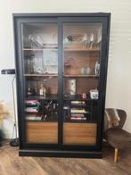 WOOOD Exclusive James vitrinekast, Huis en Inrichting, Kasten | Vitrinekasten, Ophalen, 100 tot 150 cm, Zo goed als nieuw, 150 tot 200 cm
