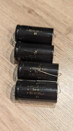 4x elco Axiaal 4700uF 63V F&T, Ophalen of Verzenden, Nieuw