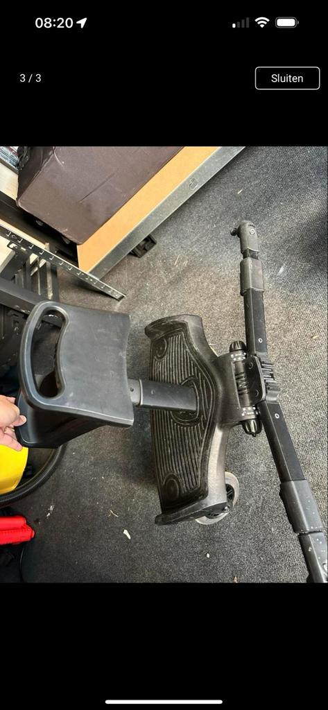 Mee-rij plankje met zitje universieel, Kinderen en Baby's, Kinderwagens en Combinaties, Gebruikt, Overige merken, Ophalen