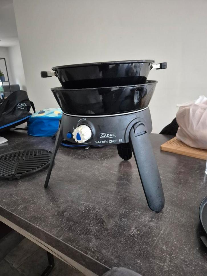 CADAC Safari Chef 2 - Compacte BBQ, Tuin en Terras, Elektrische barbecues, Ophalen of Verzenden