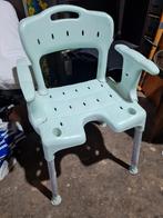 Kunststof douchestoel met armleuningen merk Etac, Ophalen, Gebruikt