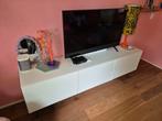 Mooi tv meubel wit Ikea besta, Minder dan 100 cm, 25 tot 50 cm, Gebruikt, Ophalen