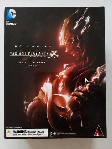 DC Comics Variant Play Arts Kai No. 4 The Flash 🆕️ beschikbaar voor biedingen