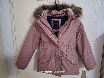 Meisjes Parka Jas Kleur Roze beschikbaar voor biedingen
