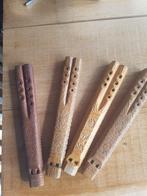 Houten fluit muziekinstrument Dvojnice Balkan., Ophalen of Verzenden, Gebruikt, Overige typen