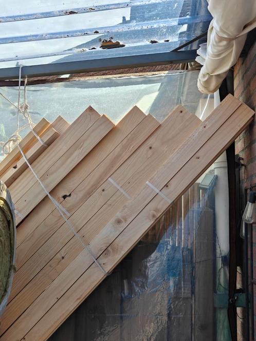 45 Latten ruw 18x58x270 evt voor isolatie montage, Doe-het-zelf en Verbouw, Hout en Planken, Nieuw, Plank, Overige houtsoorten