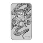 1oz zilveren Dragon Rectangular 2025 (Rechthoekige munt), Ophalen of Verzenden, Zilver