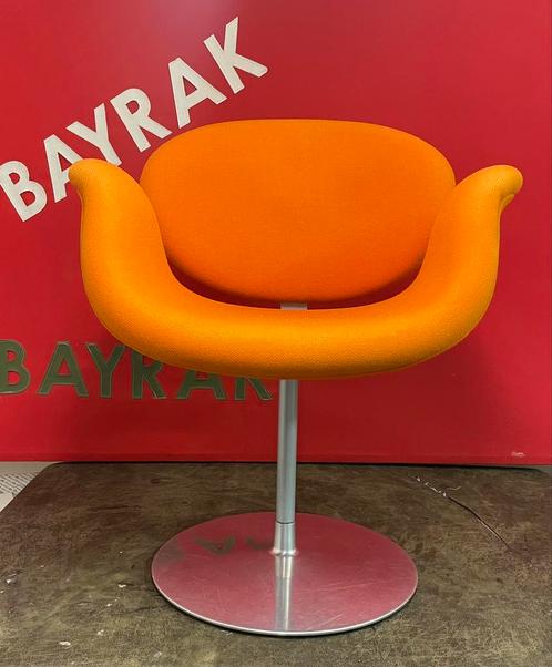 Artifort Little Tulip Pierre Paulin,draabaar stoel, Huis en Inrichting, Stoelen, Zo goed als nieuw, Eén, Hout, Metaal, Stof, Overige kleuren