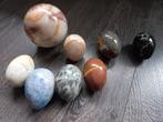 Set van 7 decoratieve marmeren eieren en bol, Ophalen of Verzenden