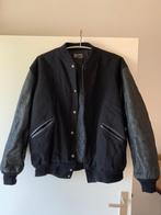 Vintage baseball jack zwart maat L, Kleding | Heren, Jassen | Winter, Ophalen, Maat 52/54 (L), Zwart, Butwin