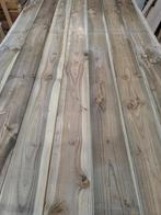 Geïmpregneerd douglas mes groef vellingdelen 400x17,5x1,8 cm, Ophalen, Nieuw, 250 cm of meer, Planken