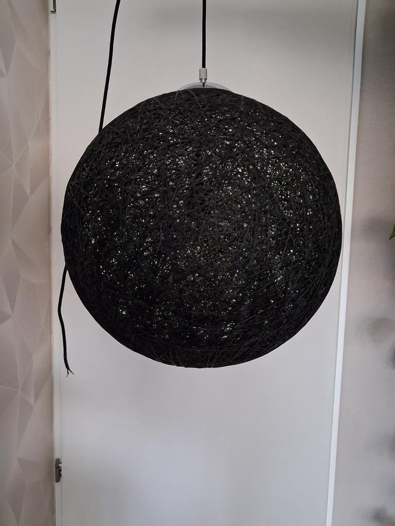 Te koop aangeboden deze gave hanglamp, Huis en Inrichting, Ophalen of Verzenden, Minder dan 50 cm