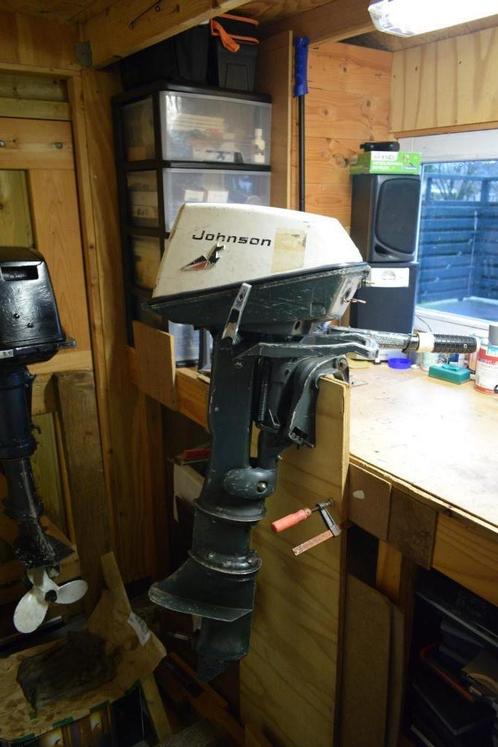 Johnson Seahorse 6pk Langstaart OPKNAPPER, Watersport en Boten, Bootonderdelen, Gebruikt, Motor en Techniek, Zeilboot of Motorboot