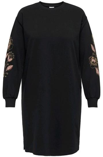 Zwarte sweatdress Carteresa van Only Carmakoma 
Maat 46/48 M beschikbaar voor biedingen