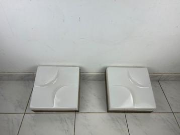 Vintage set wandlampen Raak space age beschikbaar voor biedingen