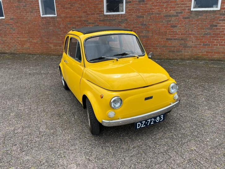 Fiat 500f 500l 500r bouwjaar 1971 35000km zeer nette staat, Auto's, Fiat, Bedrijf, Te koop, Benzine, Sedan, Handgeschakeld, Geïmporteerd