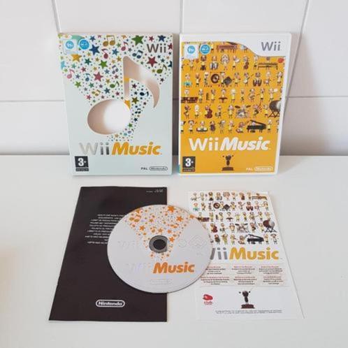 OPRUIMEN | Wii | Wii MUSIC Edition, Spelcomputers en Games, Games | Nintendo Wii, Gebruikt, Muziek, 3 spelers of meer, Vanaf 3 jaar