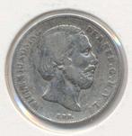 Nederland halve gulden 1859 Willem 3, ½ gulden, Koning Willem III, Zilver, Ophalen of Verzenden