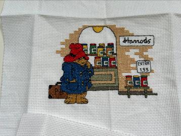 Permin Paddington Bear borduurwerkje Harrods beschikbaar voor biedingen