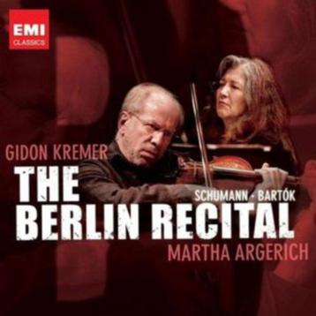 SCHUMANN BARTOK Violin sonatas 2 - CD ARGERICH KREMER EMI beschikbaar voor biedingen