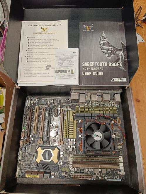 Upgrade set ASUS 990FX met AMD Phenom II X4 955 8GB DDR3, Computers en Software, Moederborden, Gebruikt, AMD, DDR3, Ophalen of Verzenden