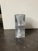 Fabbian design dubbele matglazen wandlamp Ice Cube, Huis en Inrichting, Lampen | Wandlampen, Ophalen of Verzenden, Zo goed als nieuw