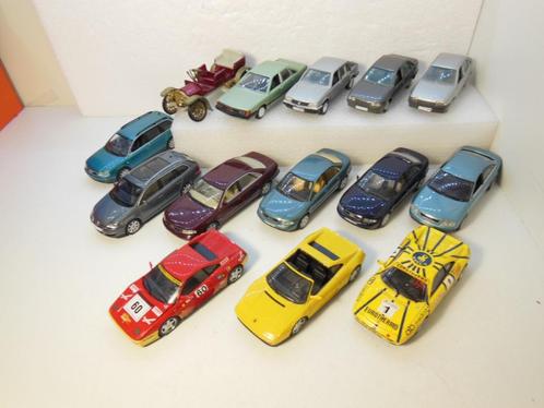 14 x AUTO MODELLEN - 1 :43 - GAMA/MINICHAMP/HERPA/BRUMM €, Hobby en Vrije tijd, Modelauto's | 1:43, Gebruikt, Auto, Gama, Ophalen of Verzenden