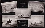01455 Bloemendaal aan Zee - 5 luik Groeten uit ..., Verzenden, 1940 tot 1960, Gelopen, Noord-Holland