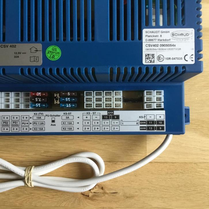 Schaudt CSV402 Caravanvoeding, Caravans en Kamperen, Caravan accessoires, Zo goed als nieuw, Ophalen of Verzenden