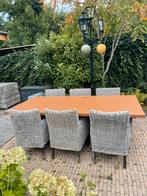 6 mooie grote tuinstoelen (alleen de stoelen), Tuin en Terras, Ophalen, Gebruikt