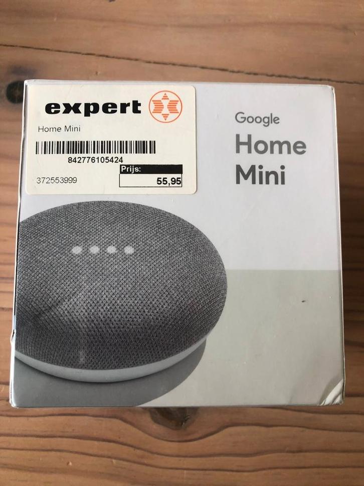Google Home Mini slimme speaker, Computers en Software, Overige Computers en Software, Nieuw, Ophalen of Verzenden