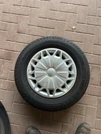 Continental Vanco 2 banden met velg - 215/65R15C, Auto-onderdelen, Banden en Velgen, 15 inch, Banden en Velgen, Bestelwagen, Gebruikt