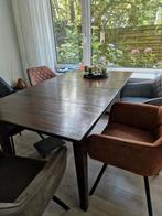 Eettafel uitschuifbaar, Huis en Inrichting, Ophalen, Gebruikt, 200 cm of meer, 50 tot 100 cm