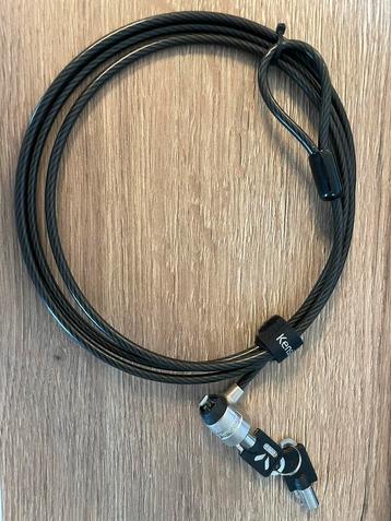 Kensington kabel met slot voor laptop docking station of pc beschikbaar voor biedingen