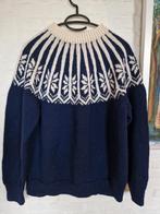 Noorse wollen trui maat M blauw, Kleding | Dames, Truien en Vesten, Verzenden, Zo goed als nieuw, Maat 38/40 (M), Blauw