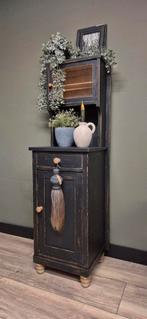 Stoer Oud Grenen Kastje, Ophalen, Minder dan 50 cm, Gebruikt, 100 tot 150 cm