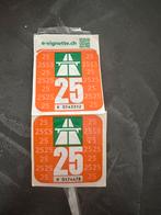 2 x Vignet zwitserland 2025, Tickets en Kaartjes, Autovignetten, Drie personen of meer