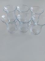 Turkse theeglazen set van 6, Huis en Inrichting, Keuken | Servies, Glas of Glazen, Nieuw, Ophalen of Verzenden, Glas