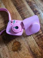Roze Instax Camera met Tas, Audio, Tv en Foto, Fotocamera's Digitaal, Ophalen, Compact, Zo goed als nieuw, Overige Merken