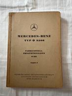 Mercedes O 3500 onderdelen boekje, Ophalen of Verzenden