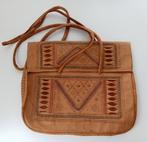 Vintage Egyptische schoudertas, goed leer, traditioneel ontw, Sieraden, Tassen en Uiterlijk, Tassen | Damestassen, Ophalen of Verzenden