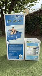 Intex Zwembad, Blauw, Tuin en Terras, Zwembaden, Ophalen, Gebruikt, Minder dan 80 cm, Minder dan 200 cm