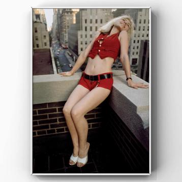 Debbie Harry – Blondie on Rooftop, New York 1977 Chris Stein beschikbaar voor biedingen