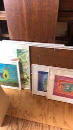 Div maten lijsten met glas, Ophalen, Zo goed als nieuw, Kunststof